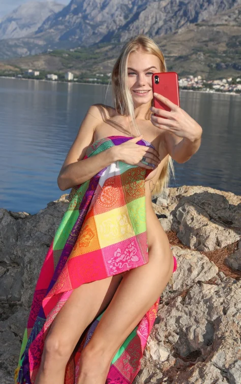 Relaxing Day By The Sea